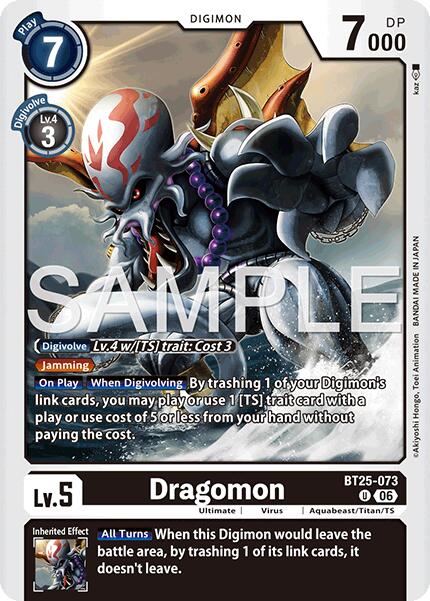 Dragomon [BT25-073] [Dual Revolution] | Clutch Gaming