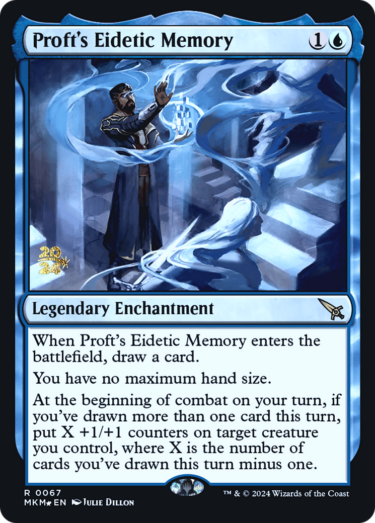 Proft's Eidetic Memory [Murders at Karlov Manor Prerelease Promos] | Clutch Gaming