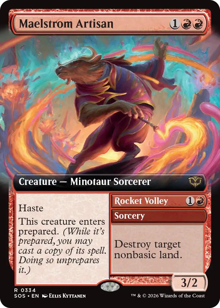 Maelstrom Artisan (Extended Art) [Secrets of Strixhaven] | Clutch Gaming