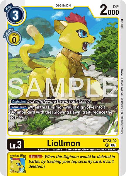 Liollmon [ST23-02] [Starter Deck: Beatbreak] | Clutch Gaming