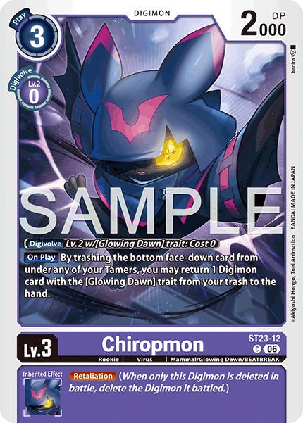 Chiropmon [ST23-12] [Starter Deck: Beatbreak] | Clutch Gaming