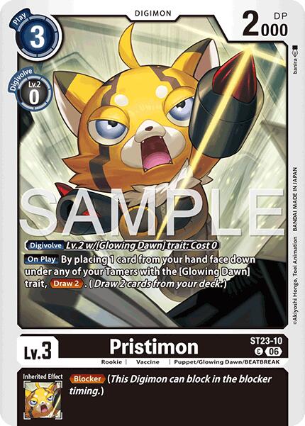 Pristimon [ST23-10] [Starter Deck: Beatbreak] | Clutch Gaming