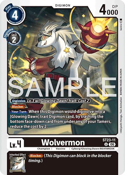 Wolvermon [ST23-11] [Starter Deck: Beatbreak] | Clutch Gaming