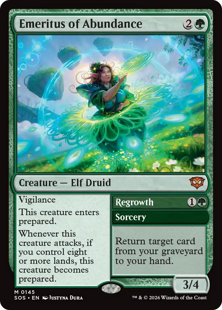 Emeritus of Abundance [Secrets of Strixhaven] | Clutch Gaming