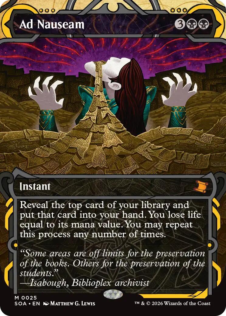 Ad Nauseam [Secrets of Strixhaven: Mystical Archive] | Clutch Gaming