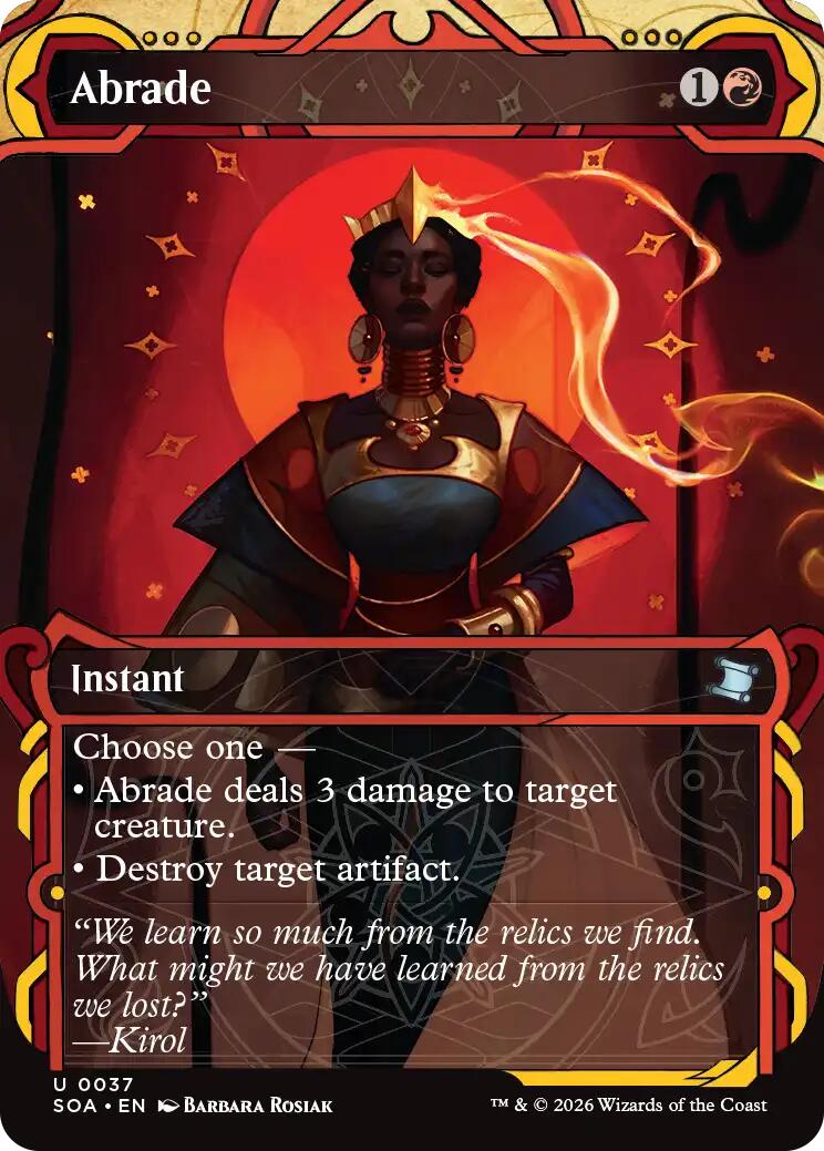 Abrade [Secrets of Strixhaven: Mystical Archive] | Clutch Gaming