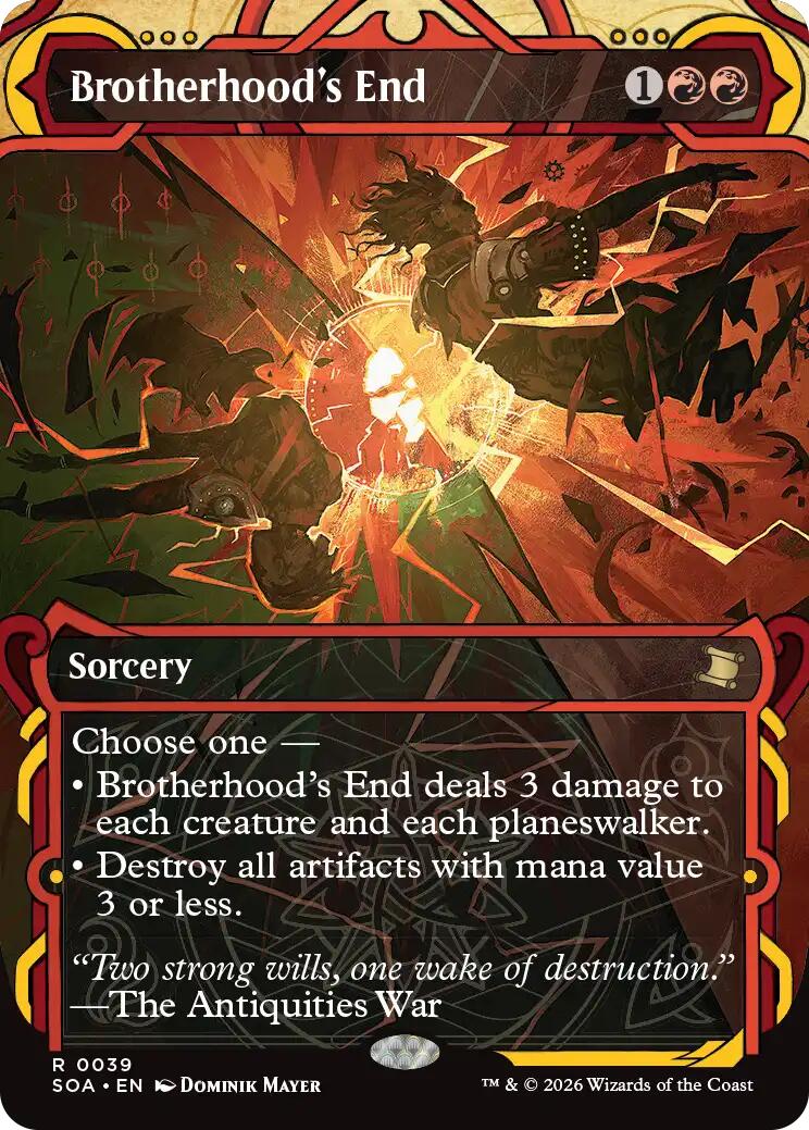 Brotherhood's End [Secrets of Strixhaven: Mystical Archive] | Clutch Gaming