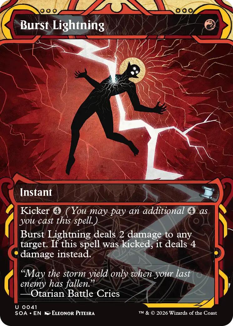 Burst Lightning [Secrets of Strixhaven: Mystical Archive] | Clutch Gaming