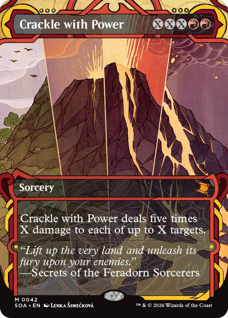 Crackle with Power [Secrets of Strixhaven: Mystical Archive] | Clutch Gaming
