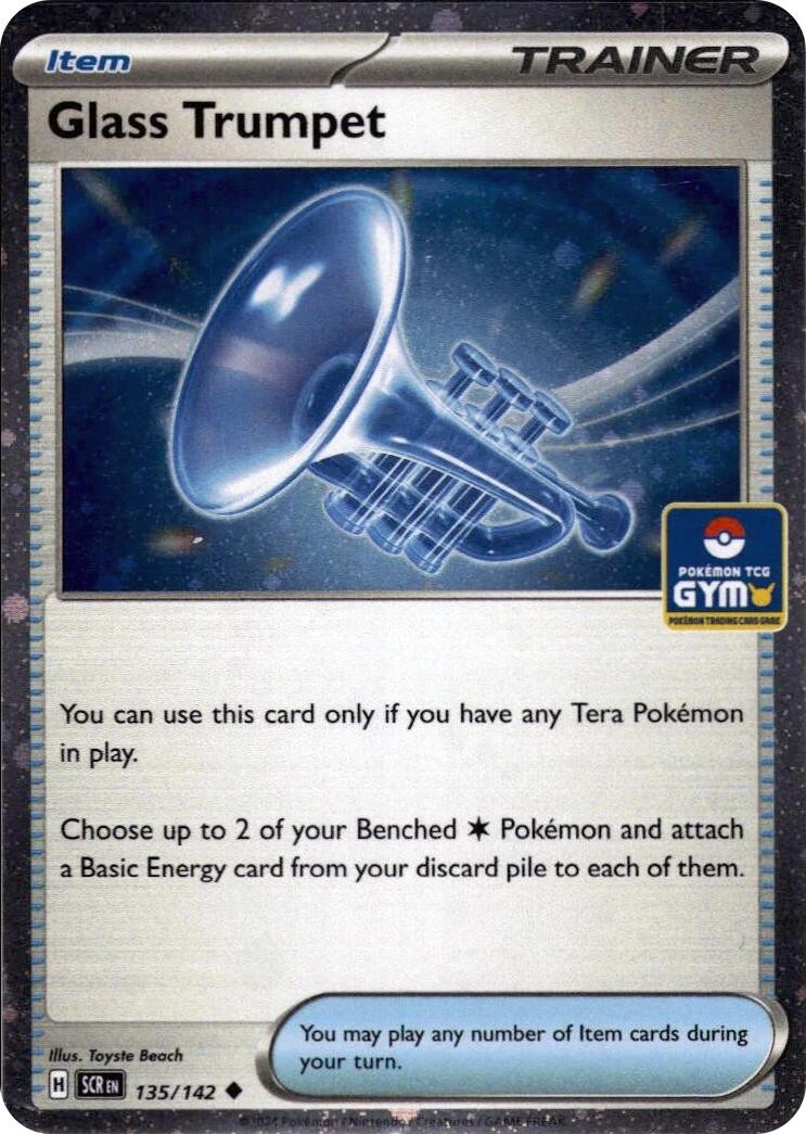 Glass Trumpet (135/142) (Gym Stamp Asia Exclusive) [Miscellaneous Cards] | Clutch Gaming