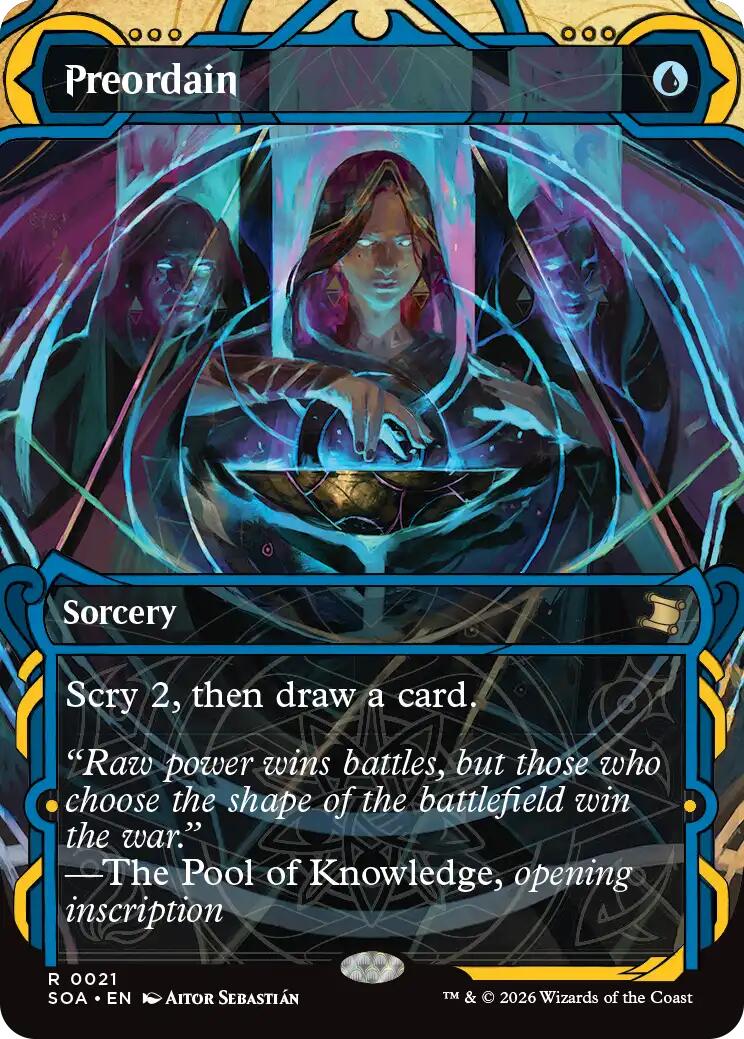Preordain [Secrets of Strixhaven: Mystical Archive] | Clutch Gaming