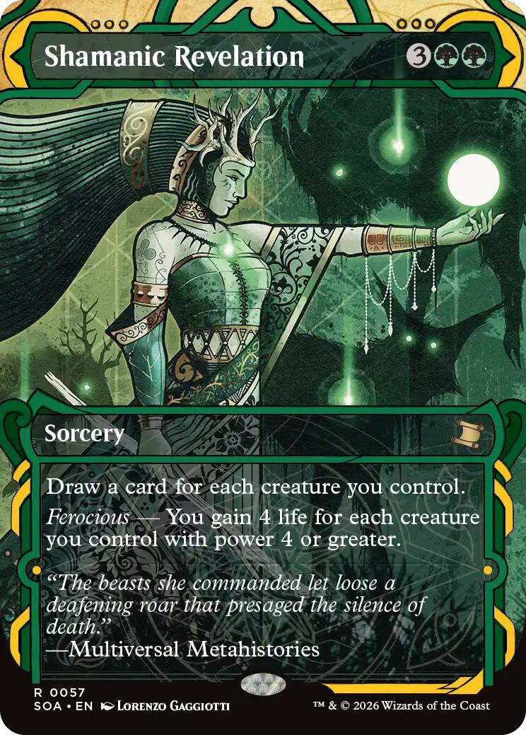 Shamanic Revelation [Secrets of Strixhaven: Mystical Archive] | Clutch Gaming