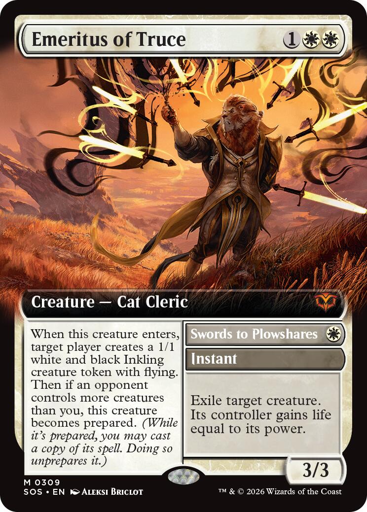 Emeritus of Truce (Extended Art) [Secrets of Strixhaven] | Clutch Gaming