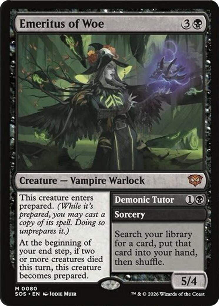 Emeritus of Woe [Secrets of Strixhaven] | Clutch Gaming