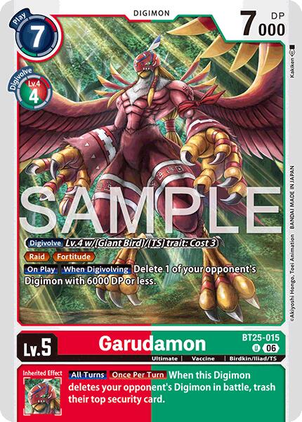 Garudamon [BT25-015] [Dual Revolution] | Clutch Gaming