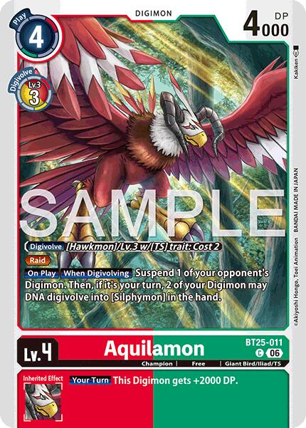 Aquilamon [BT25-011] [Dual Revolution] | Clutch Gaming