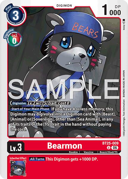 Bearmon [BT25-009] [Dual Revolution] | Clutch Gaming
