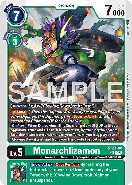 Monarchlizamon [ST23-08] [Starter Deck: Beatbreak] | Clutch Gaming