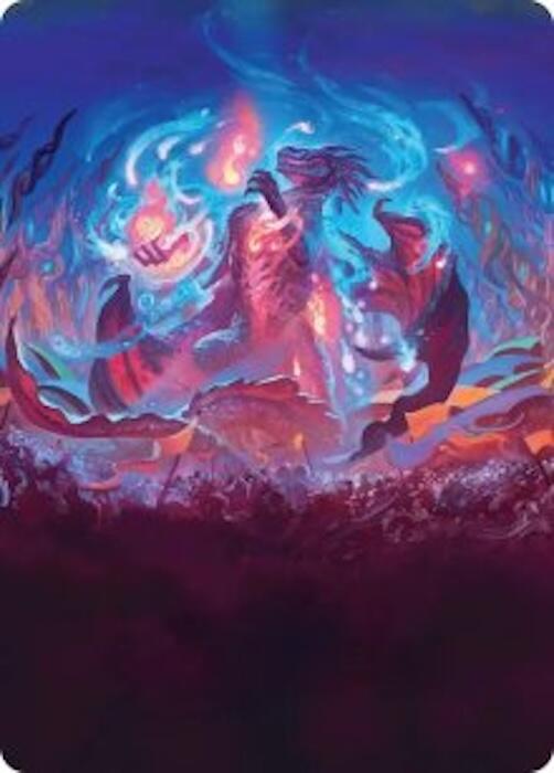 Prismari, the Inspiration Art Card [Secrets of Strixhaven Art Series] | Clutch Gaming