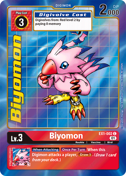 Biyomon [EX1-002] (Alternate Art) [Classic Collection] | Clutch Gaming