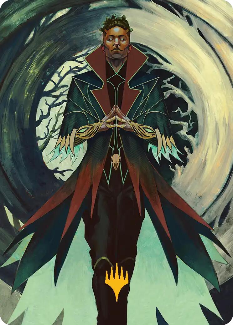 Professor Dellian Fel Art Card (Gold-Stamped Planeswalker Symbol) [Secrets of Strixhaven Art Series] | Clutch Gaming