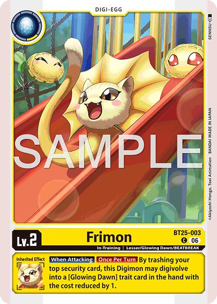 Frimon [BT25-003] [Dual Revolution] | Clutch Gaming