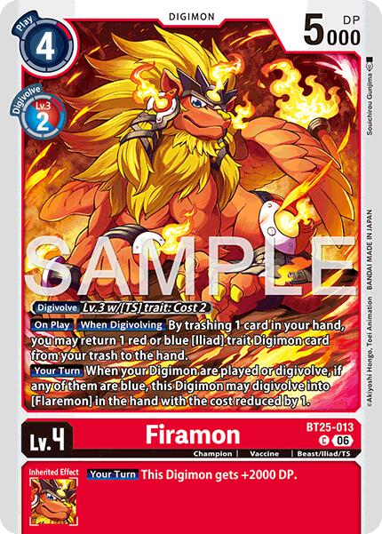 Firamon [BT25-013] [Dual Revolution] | Clutch Gaming
