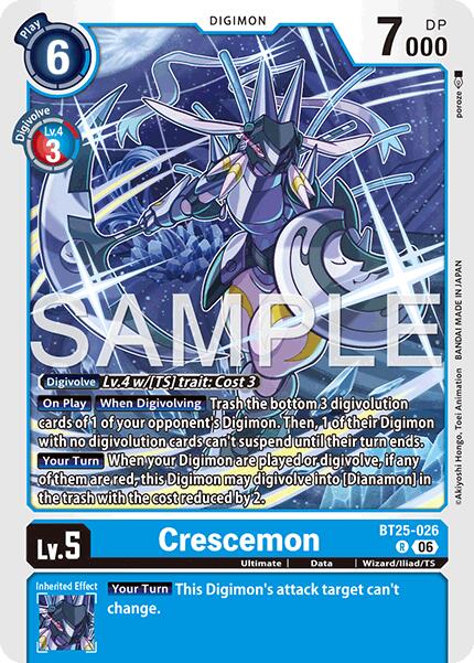 Crescemon [BT25-026] [Dual Revolution] | Clutch Gaming