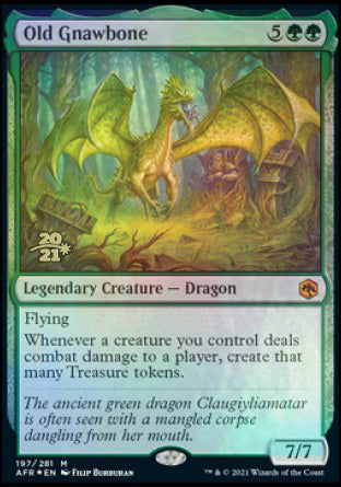 Old Gnawbone [Dungeons & Dragons: Adventures in the Forgotten Realms Prerelease Promos] | Clutch Gaming