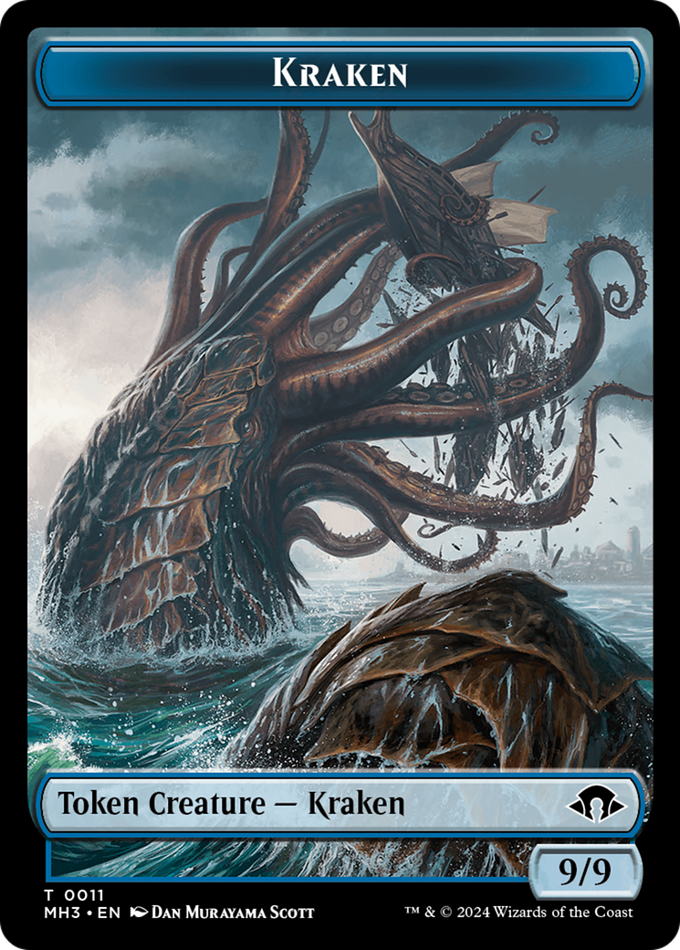 Kraken Token [Modern Horizons 3 Tokens] | Clutch Gaming