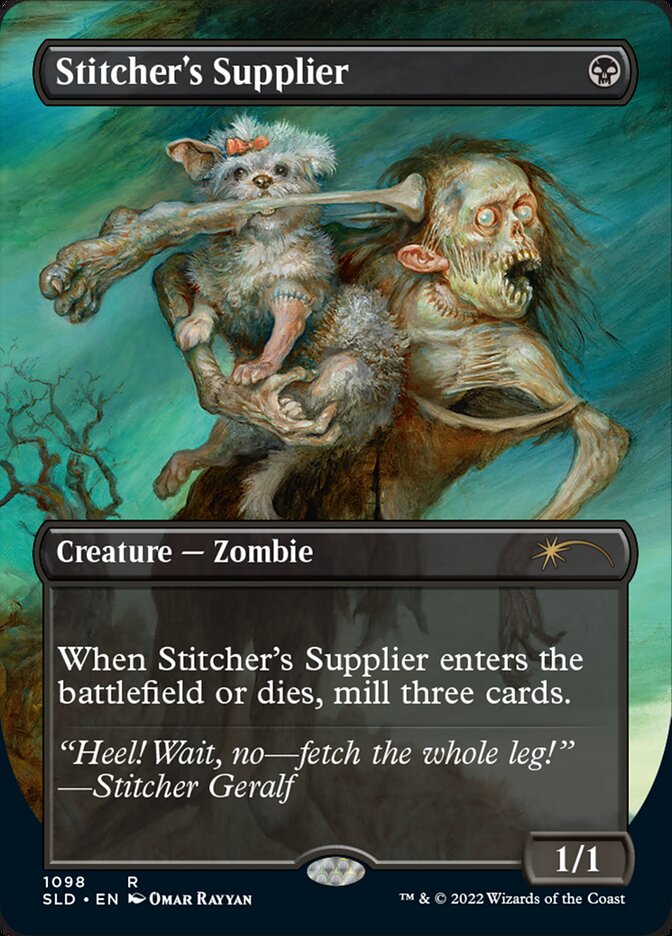 Stitcher's Supplier (Borderless) [Secret Lair Drop Series] | Clutch Gaming