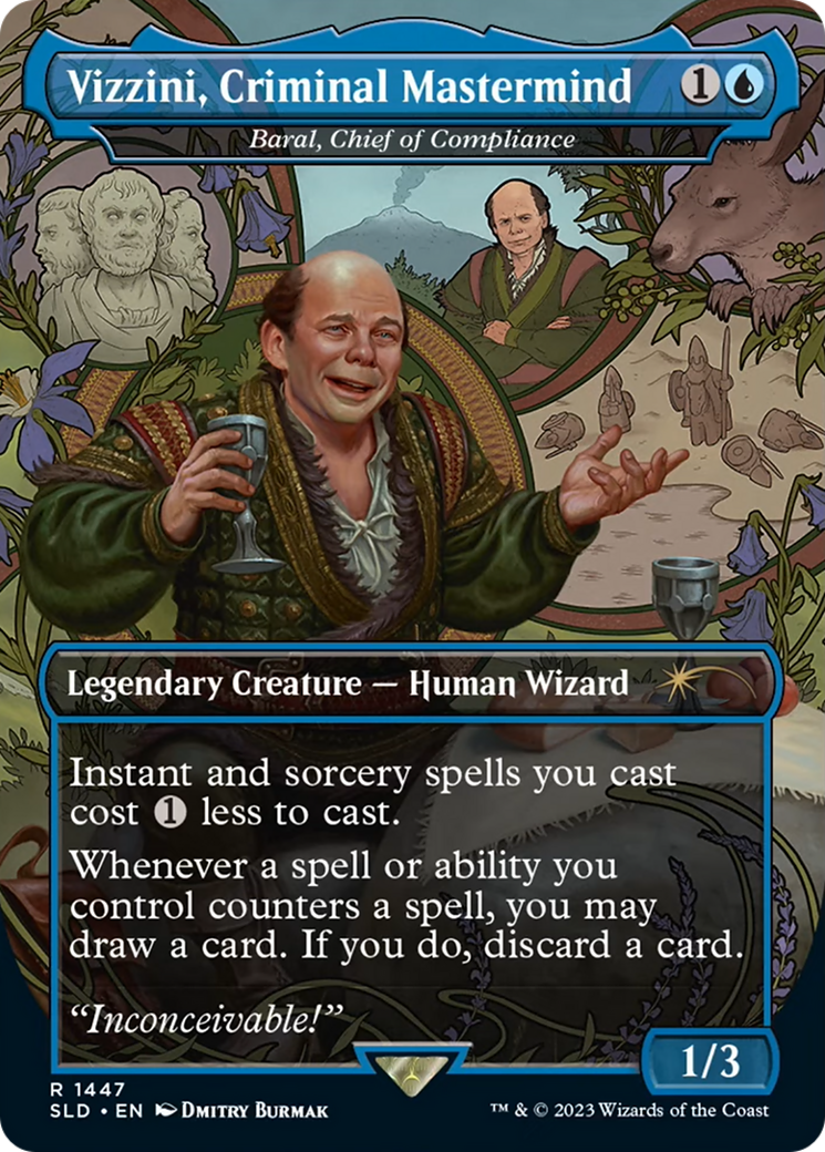 Vizzini, Criminal Mastermind - Baral, Chief of Compliance [Secret Lair Drop Series] | Clutch Gaming