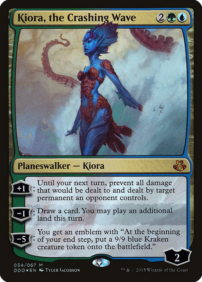 Kiora, the Crashing Wave [Duel Decks: Elspeth vs. Kiora] | Clutch Gaming