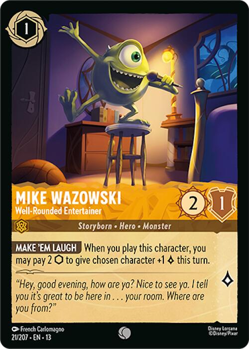 Mike Wazowski - Well-Rounded Entertainer (21/207) [Attack of the Vine!] | Clutch Gaming