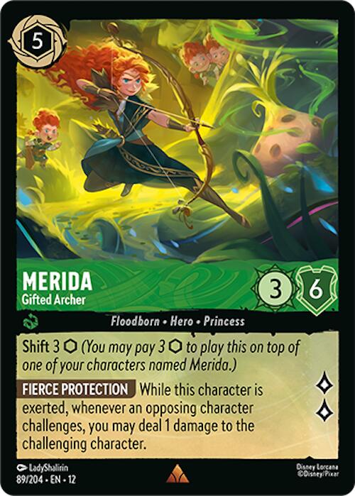 Merida - Gifted Archer (89/204) [Wilds Unknown] | Clutch Gaming