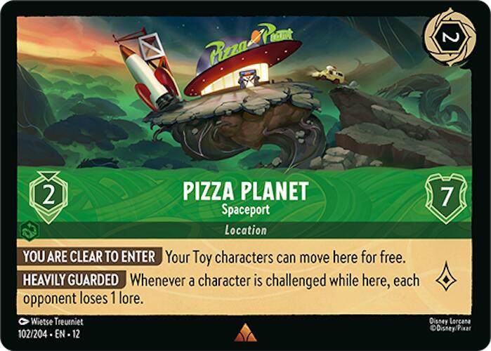 Pizza Planet - Spaceport (102/204) [Wilds Unknown] | Clutch Gaming