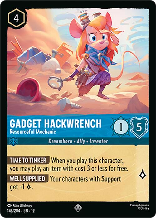 Gadget Hackwrench - Resourceful Mechanic (145/204) [Wilds Unknown] | Clutch Gaming