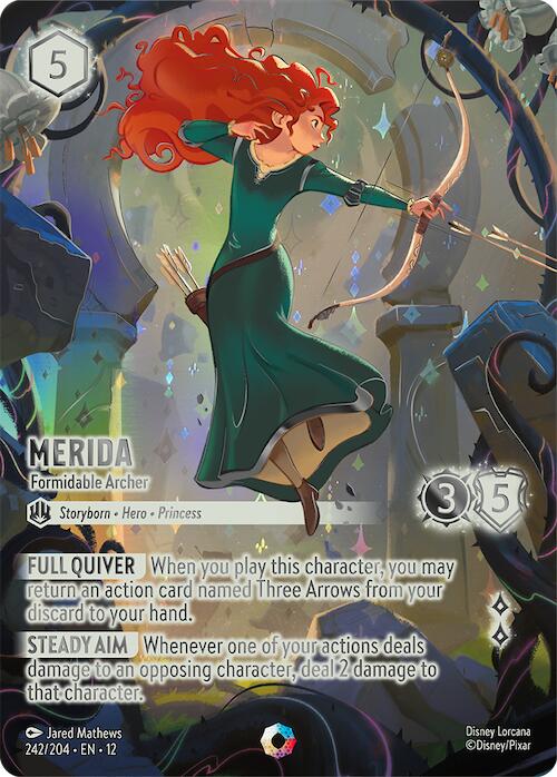 Merida - Formidable Archer (Iconic) (242/204) [Wilds Unknown] | Clutch Gaming