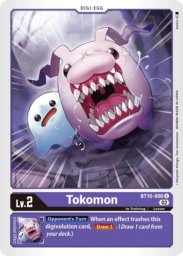 Tokomon [BT10-006] [Xros Encounter] | Clutch Gaming