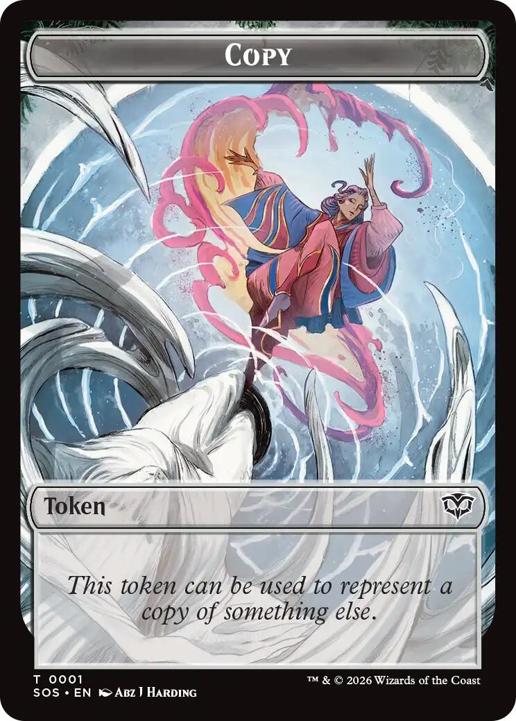 Elemental (0019) // Copy Double-Sided Token [Secrets of Strixhaven Commander Tokens] | Clutch Gaming