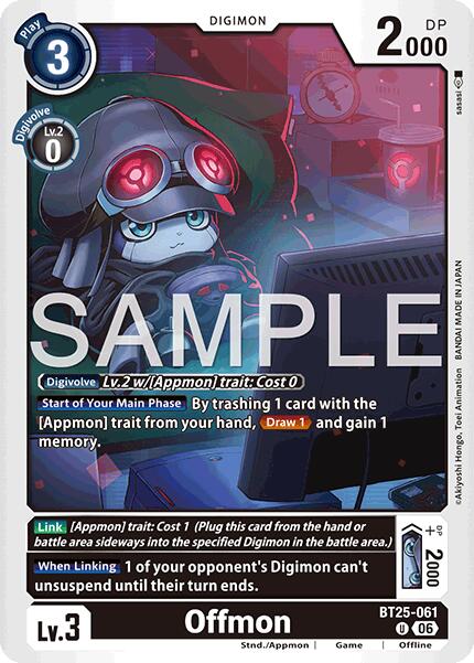 Offmon [BT25-061] [Dual Revolution] | Clutch Gaming