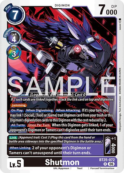 Shutmon [BT25-072] [Dual Revolution] | Clutch Gaming