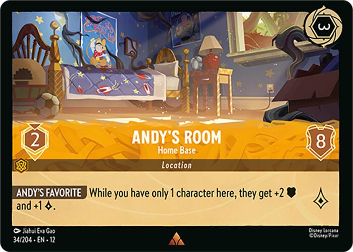 Andy's Room - Home Base (34/204) [Wilds Unknown] | Clutch Gaming