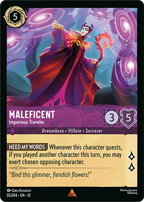 Maleficent - Imperious Traveler (55/204) [Wilds Unknown] | Clutch Gaming