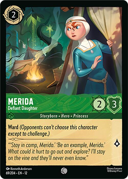 Merida - Defiant Daughter (69/204) [Wilds Unknown] | Clutch Gaming