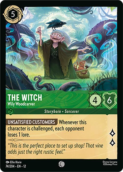 The Witch - Wily Woodcarver (74/204) [Wilds Unknown] | Clutch Gaming