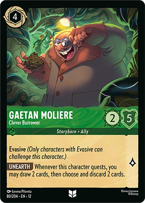 Gaetan Moliere - Clever Burrower (80/204) [Wilds Unknown] | Clutch Gaming