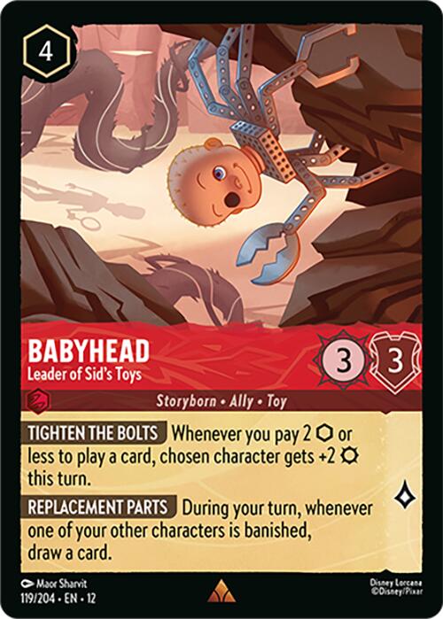 Babyhead - Leader of Sid's Toys (119/204) [Wilds Unknown] | Clutch Gaming