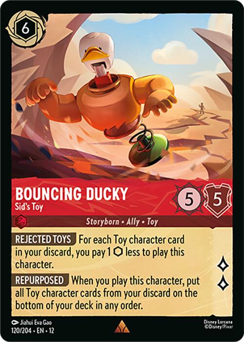 Bouncing Ducky - Sid's Toy (120/204) [Wilds Unknown] | Clutch Gaming