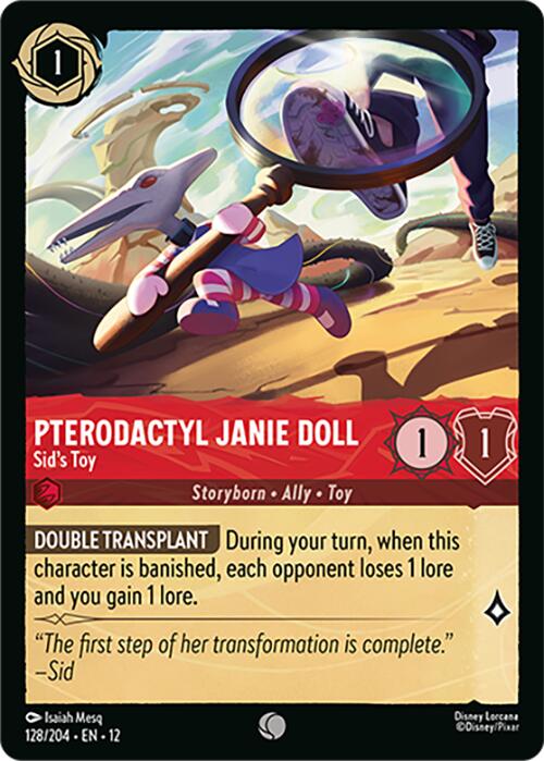 Pterodactyl Janie Doll - Sid's Toy (128/204) [Wilds Unknown] | Clutch Gaming